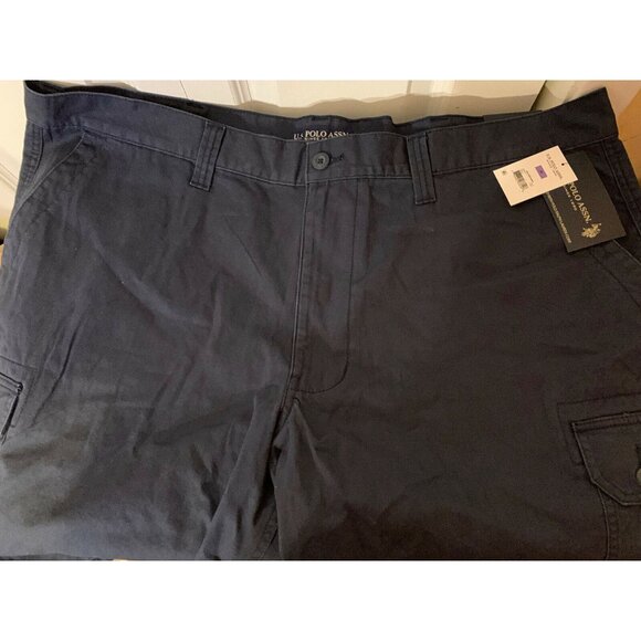 New US Polo Assn. Cargo Shorts Men’s Sz 46 Gray NWT - Picture 3 of 8
